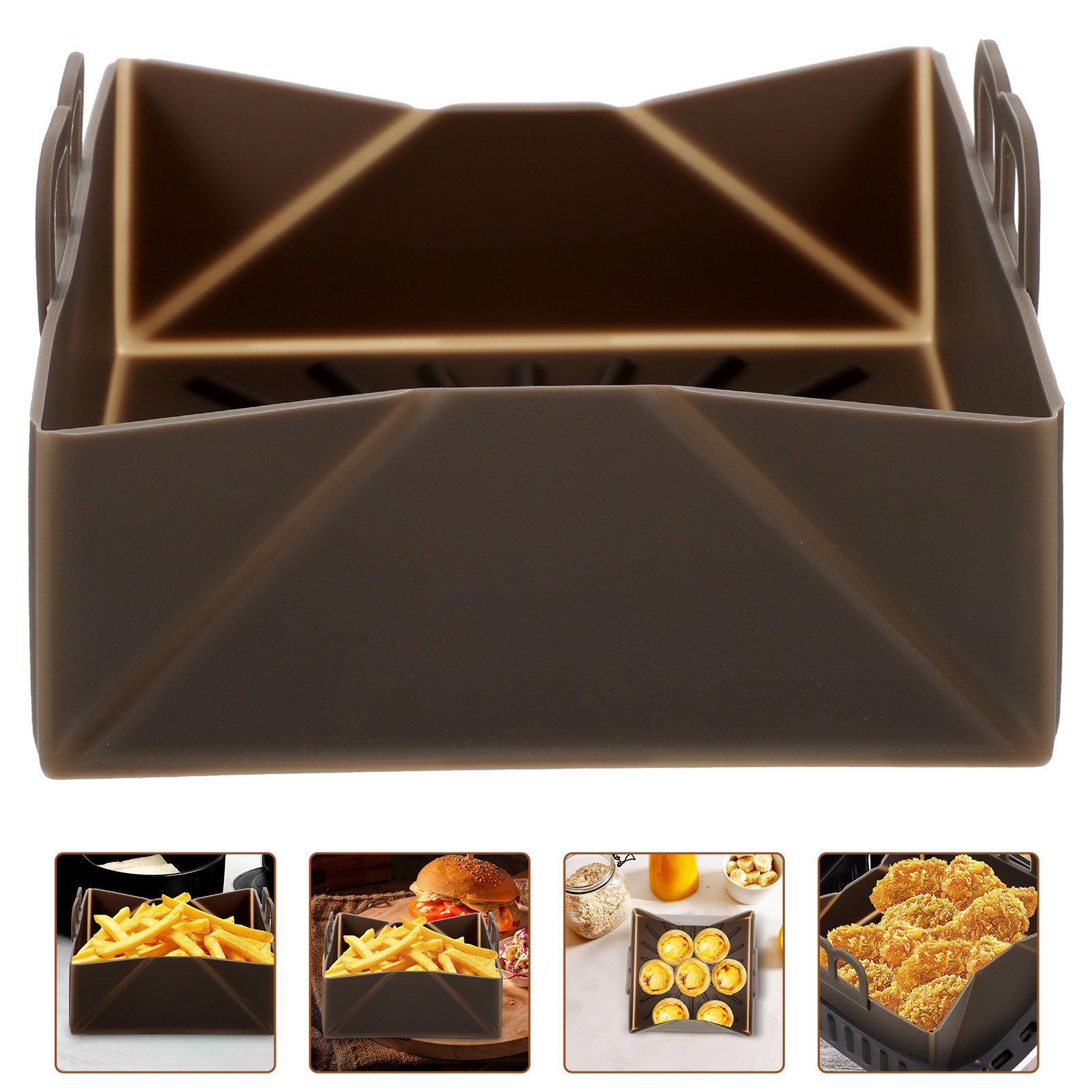 Air Fryer Silicone Pot Liner - Tappetino in silicone per friggitrice ad