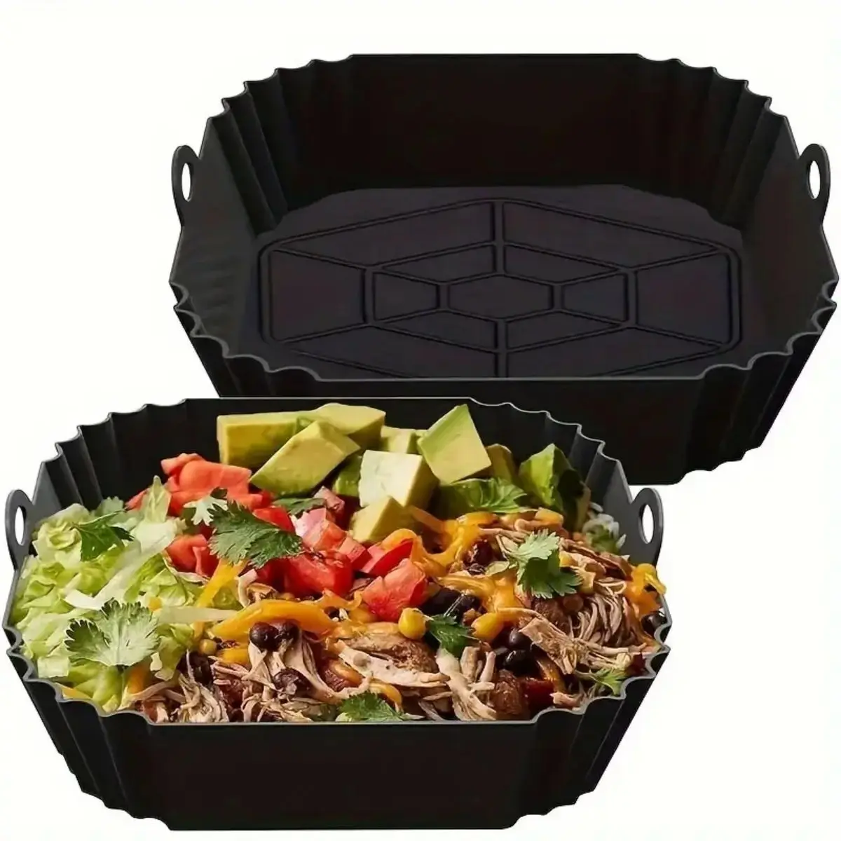 Tappetino in Silicone Riutiliz - Air Fryer Silicone Pot Liner recensione e prezzo