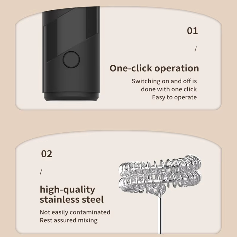 Montalatte portatile, alimenta - Electric Milk Frother Handheld recensione e prezzo
