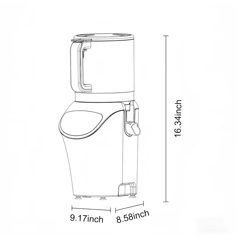 Estrattore di Succo Elettrico  - Electric Slow Juicer Cold Press recensione e prezzo