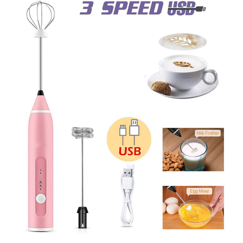 1 set di frullatori elettrici  - Electric Milk Frother Handheld recensione e prezzo